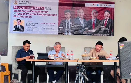 Seminar Nasional DEM Aceh Bahas Polemik Blok Andaman