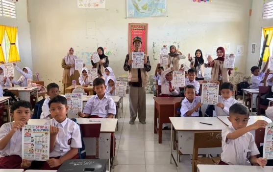 Mahasiswa KKN USK Edukasi Anti Bullying dan Pancasiaga di SD Bandar Baru