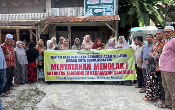 IKSAS Subulussalam Tolak Tambang, Minta IUP MMS dan BSM Ditinjau