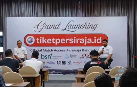 Persiraja Luncurkan Tiket Digital, Sembilan Laga Kandang Bisa Dibeli Sekaligus