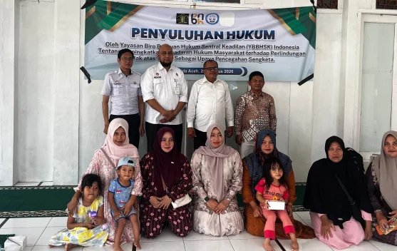 Kemenkum Aceh Laksanakan Penyuluhan Hukum Bagi Warga Lampoh Daya