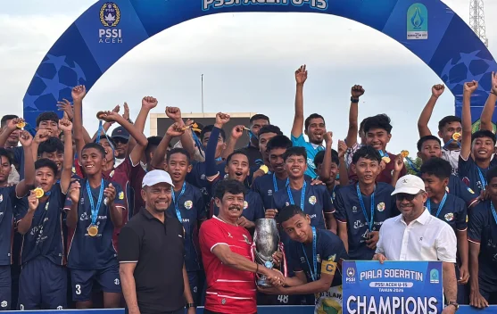 PSSI Aceh Dorong Tiga Juara Soeratin Tampil Maksimal di Tingkat Nasional
