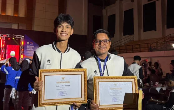 Taekwondoin Aceh Terima Penghargaan HAORNAS Aceh 2026