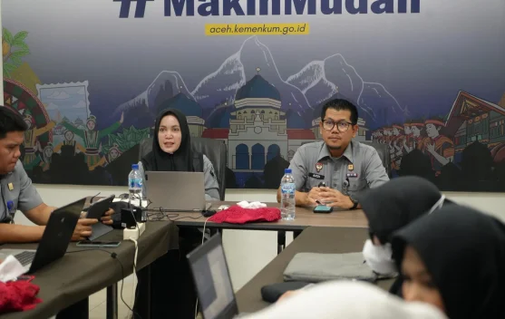 Struktur Organisasi Dinas Kesehatan Aceh Selatan diselaraskan Kemenkum Aceh