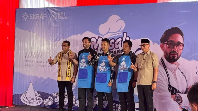 Menteri Ekraf Gandeng Chef Norman Ismail Latih Juru Masak SPPG Lampung