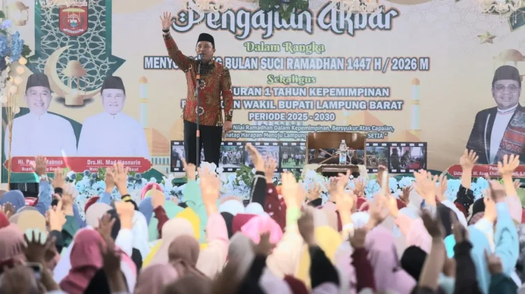 Pengajian Akbar Tegaskan Pemerataan Pembangunan Lampung Barat
