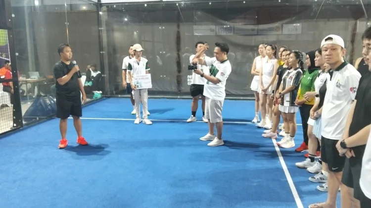Turnamen HIPMI Padel Lampung Sukses Digelar