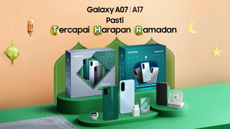 Samsung Hadirkan Galaxy A07 dan A17 Hari Raya Package