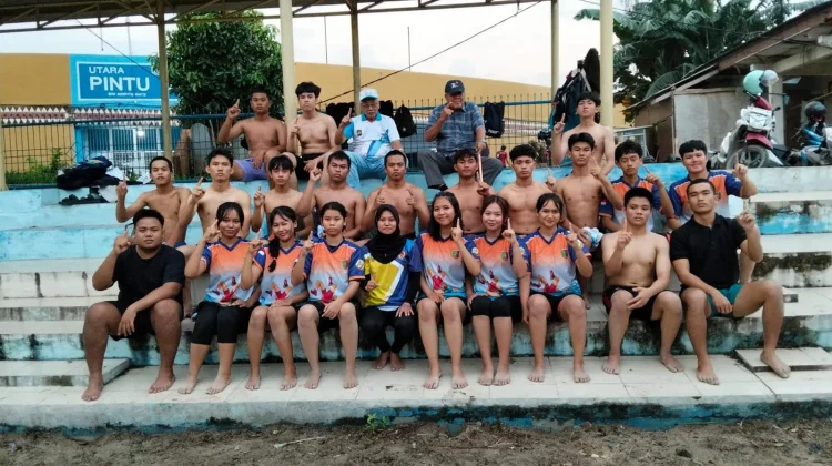 Gulat Pantai Lampung Bidik Medali PON