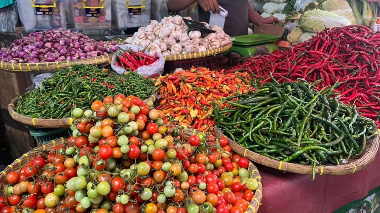 Awal Ramadan, Harga Cabai dan Bawang di Bandar Lampung Masih Stabil