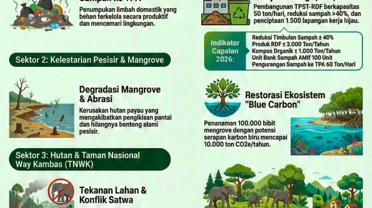 Mewujudkan Warisan Hijau Lampung Timur Dibawah Kepemimpinan Ela-Azwar