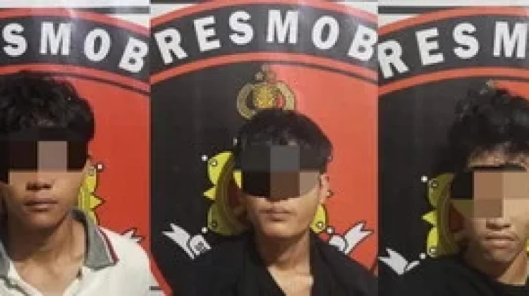 Tiga Pelaku Curat Diringkus Tekab 308 Polres Lampung Utara