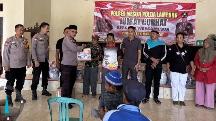 Polres Mesuji Dengarkan Aspirasi Warga Simpang Mesuji