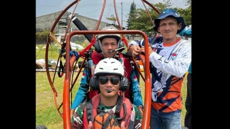 Paramotor Lampung Akselerasi Latihan di Taman Kehati