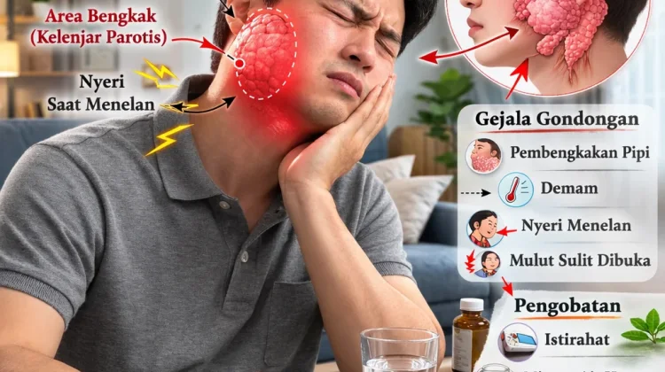 Mengenal Penyakit Gondongan Bagi Orang Dewasa dan Cara Mengobatinya