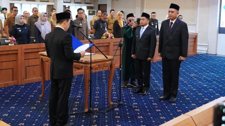 Zimi Skil Dilantik jadi Kadis Perindag Lampung