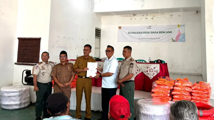 PLN UID Lampung dan BPBD Bandar Lampung Gelar Sosialisasi Desa Siaga Bencana