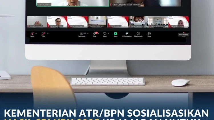 Kementerian ATR/BPN Sosialisasi Hasil SPI KPK 2025