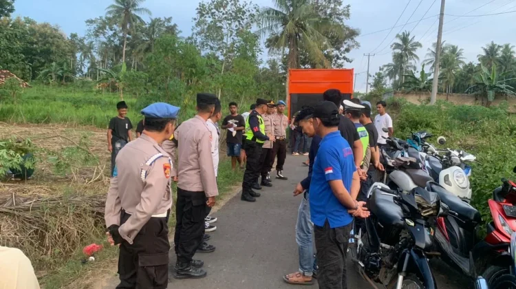 Polisi Gerbek Arena Balap Liar di Pringsewu