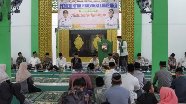 Safari Ramadhan Pemprov Lampung, Pemkab Pesibar Tekankan Sinergitas