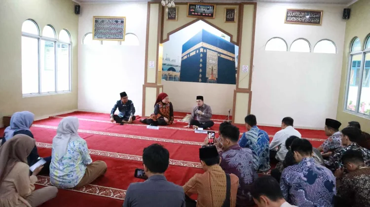Kakanwil Kemenag Lampung Tausiyah di Kanwil Direktorat Jenderal Imigrasi