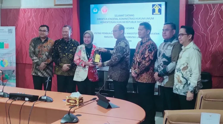 Dirjen AHU Tinjau Kesiapan FH Unila Buka Magister Kenotariatan