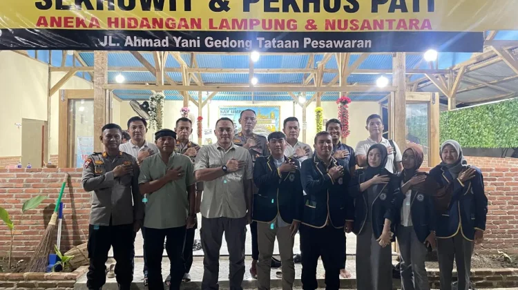 Kapolres Pesawaran Gandeng Mahasiswa Jaga Kondusivitas