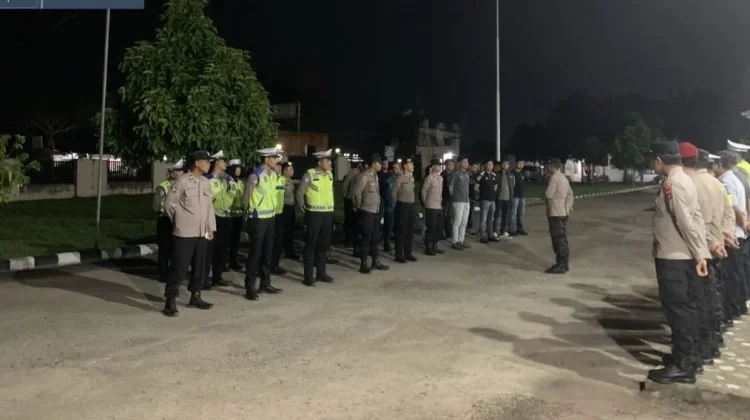 Kompi Regu II Amankan Ramadan di Mesuji