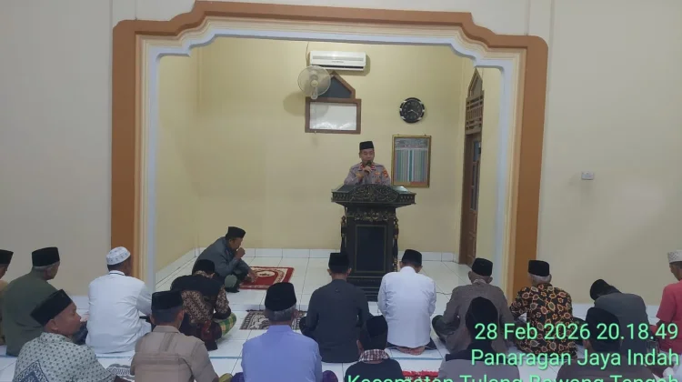 Tarawih Keliling Jadi Sarana Edukasi Kamtibmas
