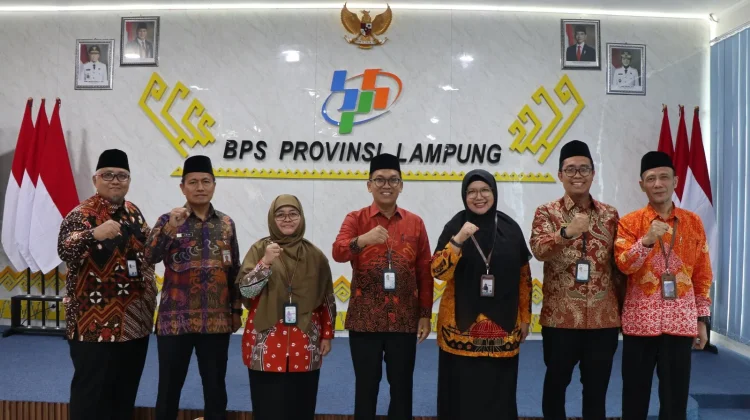 Enam Kepala BPS Kabupaten di Lampung Resmi Dilantik