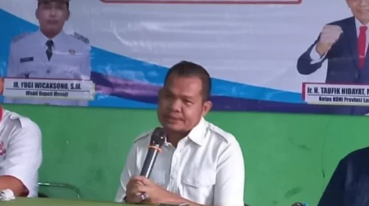 Budi Yuhanda Pimpin KONI Mesuji