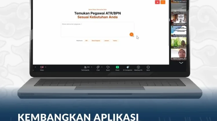 BPN Kembangkan Aplikasi Dashboard SDM agar Proses Mutasi Promosi Lebih Efisien