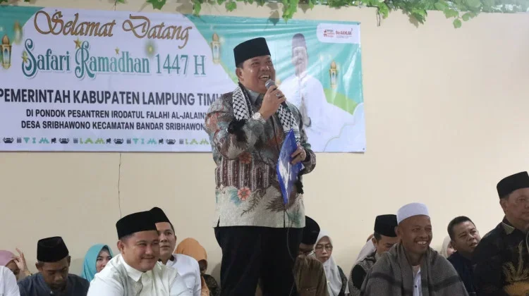 Wabup Azwar Hadi Safari Ramadhan di Sribhawono
