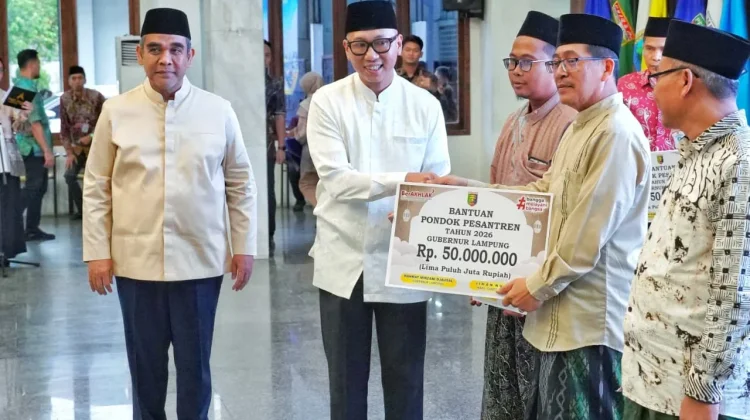 Pemprov Lampung Beri Dukungan Nyata bagi Pesantren