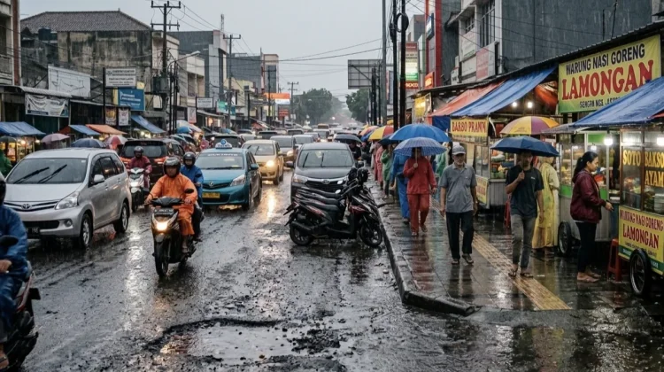BMKG: Hujan Merata di Sebagian Besar Lampung, Waspada Petir dan Angin Kencang