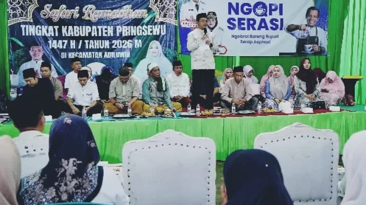 Safari Ramadan dan Ngopi Serasi Digelar di Pekon Persiapan Sukamanah