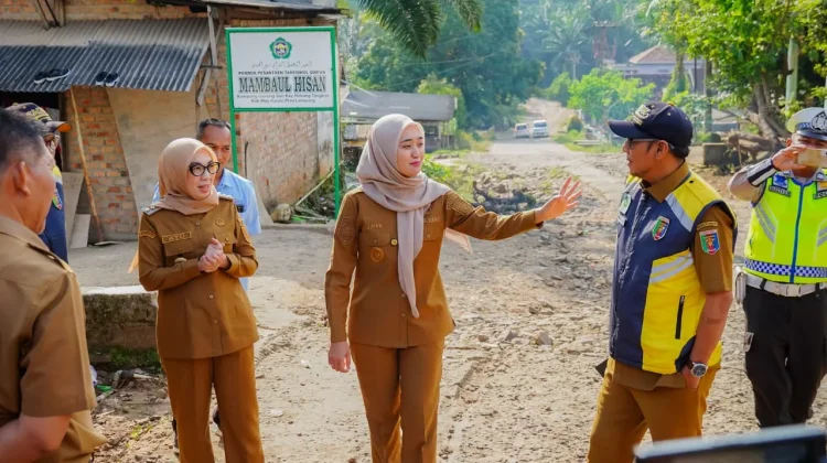 Wagub Lampung Tinjau Progres Pembangunan Jalan Kasui–Air Ringkih