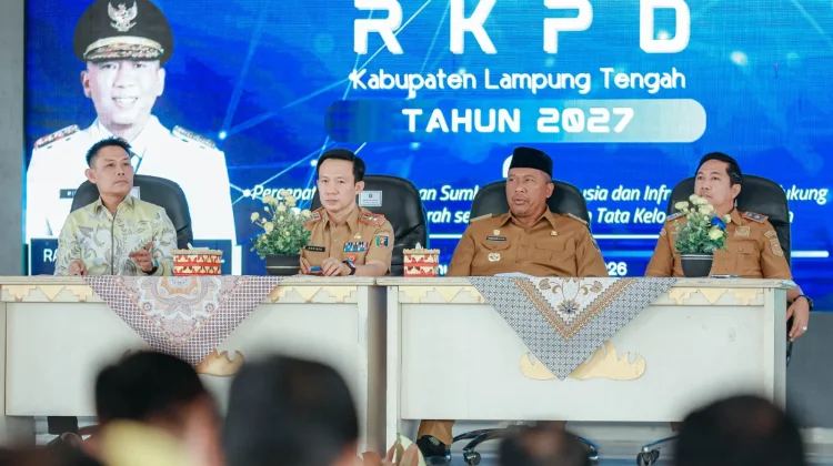 Sekdaprov Buka Musrenbang RKPD Lampung Tengah