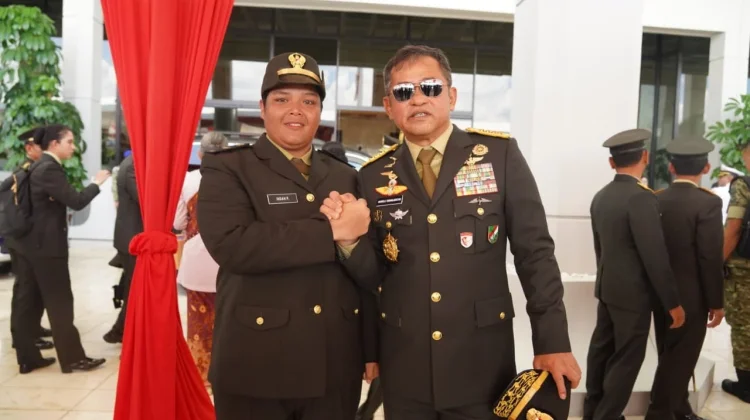 Atlet Judo Lampung Indah Permatasari Resmi Dilantik Jadi Letda TNI