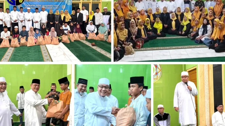 FKPPI Lampung Bagikan Tali Asih dan Ratusan Paket Sembako