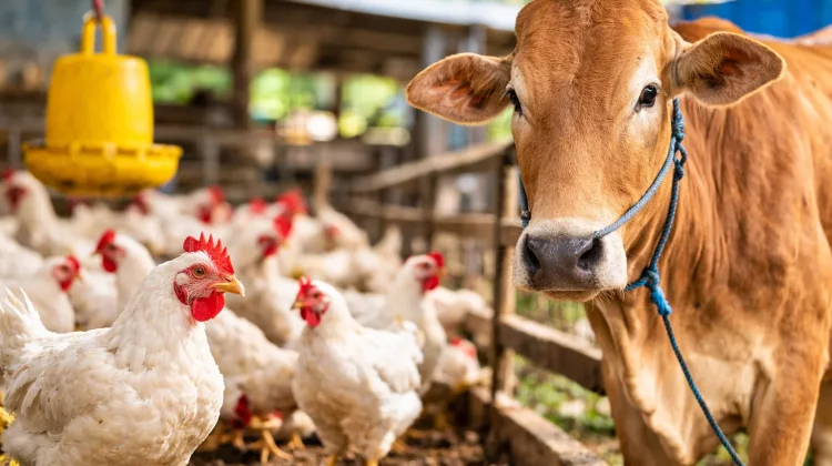 Produksi Ayam di Pesawaran Meningkat, Populasi Sapi Cenderung Stabil