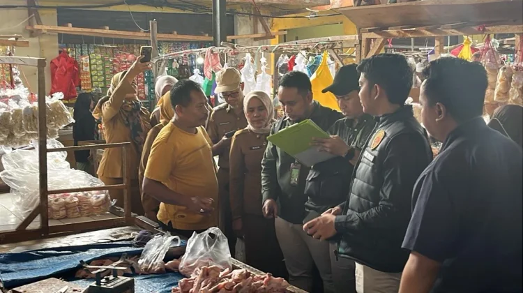 Satgas Pastikan Stok Pangan jelang Lebaran di Pringsewu Cukup
