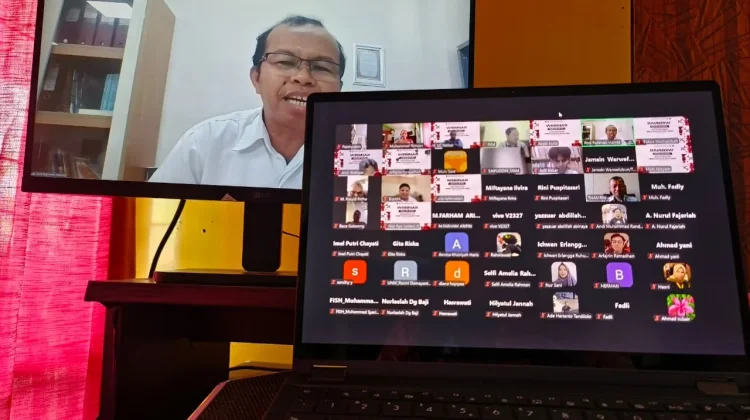 Kerja Sama UIN RIL dan UNM, Webinar Buku Historia Magistra Vitae Digelar