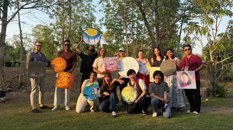 Dosen Itera Pamerkan Karya Seni Kreatif di Thailand