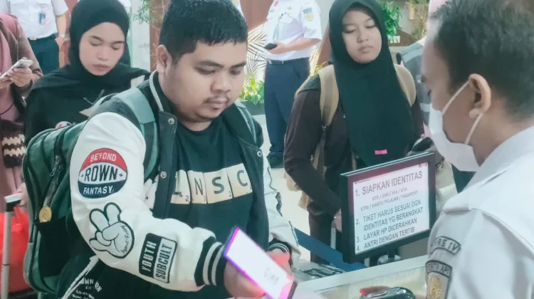 Hingga H-3 Idulfitri, 11.566 Penumpang Mudik dari Bandarlampung Gunakan Kereta Api