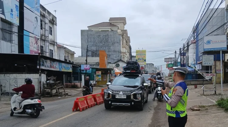 Dua Hari jelang Lebaran, Arus Mudik di Pringsewu Meningkat Signifikan