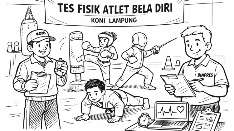 Sentuhan Sport Science, KONI Lampung Matangkan Atlet Bela Diri menuju PON 2026