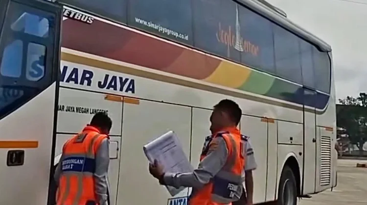 Jamin Mudik Aman, BPTD Lampung Perketat Ramp Check dan Tes Urine Sopir