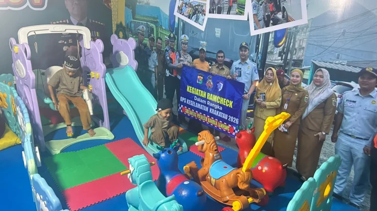 Mudik Lewat Bandar Lampung, Ada Kursi Pijat, Ruang Bermain Anak Hingga Bengkel