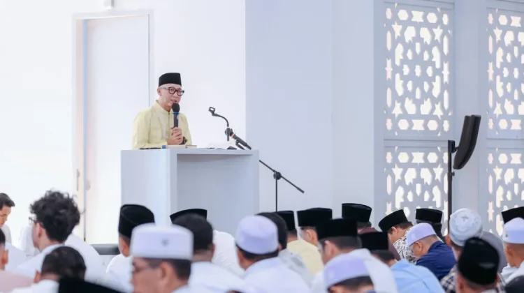 Gubernur Mirza: Idul Fitri Momentum Kebangkitan Bersama Membangun Lampung
